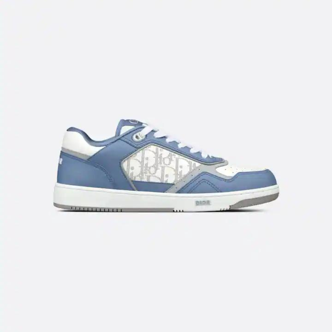 B27 Low-Top Leather Sneaker – crafted in smooth calfskin, the style is adorned with Oblique Galaxy leather inserts – LUX VERSE Luxury Designer Fashion Outlet
