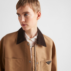Technical canvas blouson jacket – the technical canvas silhouette is reinterpreted with contemporary lines – LUX VERSE Luxury Designer Fashion Outlet