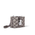 Petite Malle Malletage – revisiting iconic shapes with striking embellishments, it is crafted from calfskin – LUX VERSE Luxury Designer Fashion Outlet