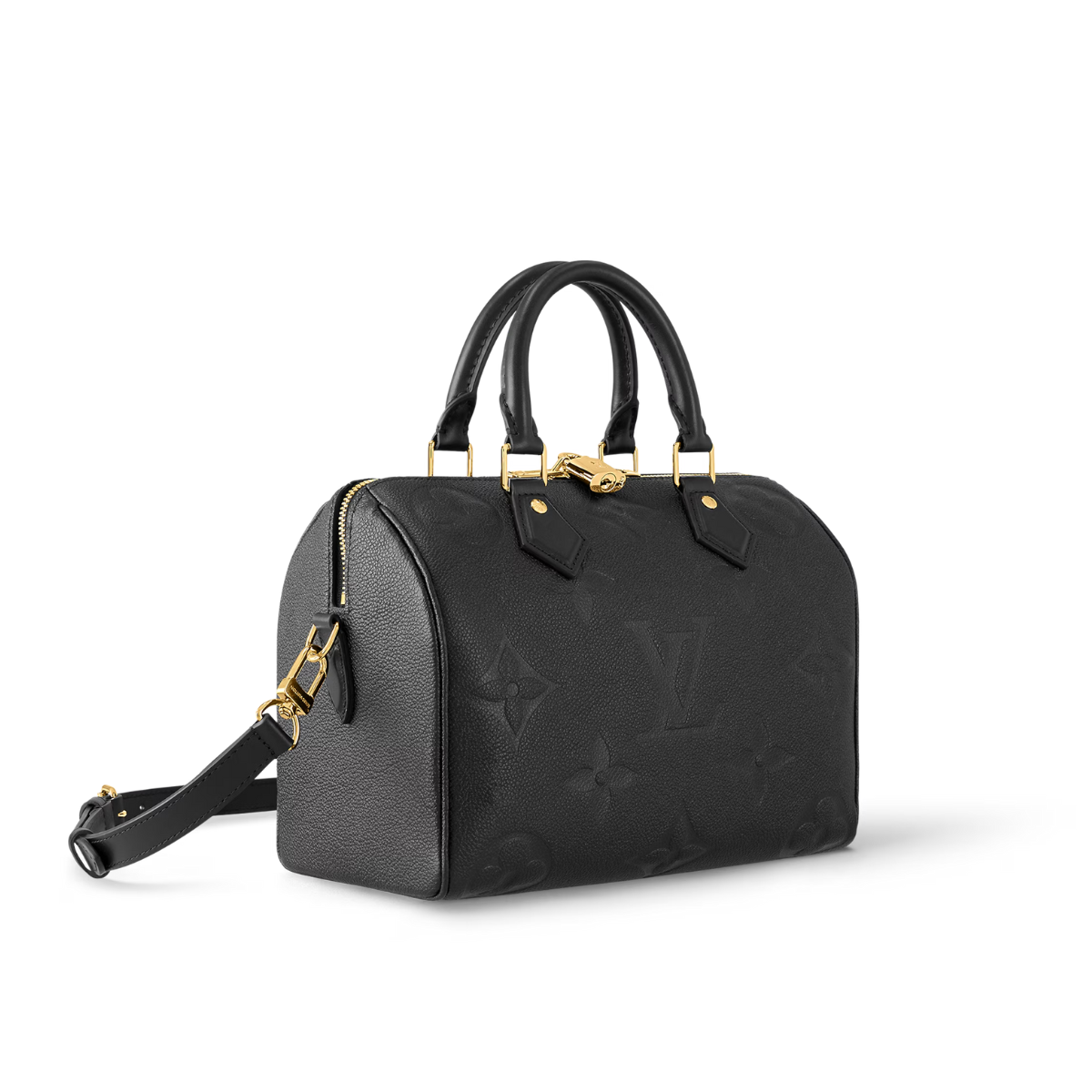 Speedy Bandoulière 25 Black – elegant and compact, it is ideally sized for city life – LUX VERSE Luxury Designer Fashion Outlet