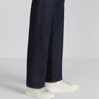 Walk'n'Cotton Canvas Sneaker – embellished with tonal calfskin inserts and antique gold-finish metal detailing, – LUX VERSE Luxury Designer Fashion Outlet