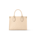 OnTheGo PM Crème Beige – a soft cream-tone makes the Monogram Empreinte leather of this OnTheGo PM bag seem – LUX VERSE Luxury Designer Fashion Outlet