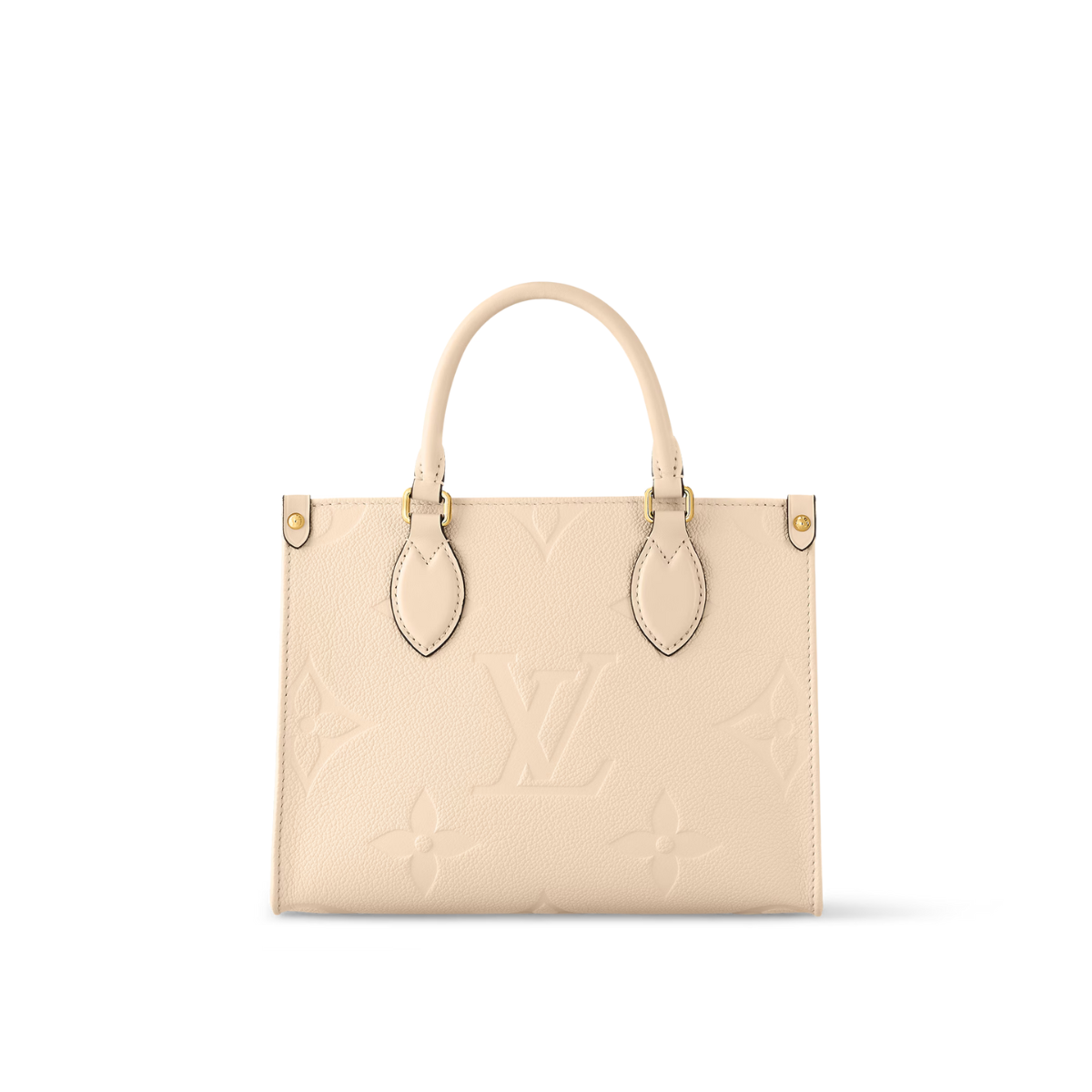 OnTheGo PM Crème Beige – a soft cream-tone makes the Monogram Empreinte leather of this OnTheGo PM bag seem – LUX VERSE Luxury Designer Fashion Outlet