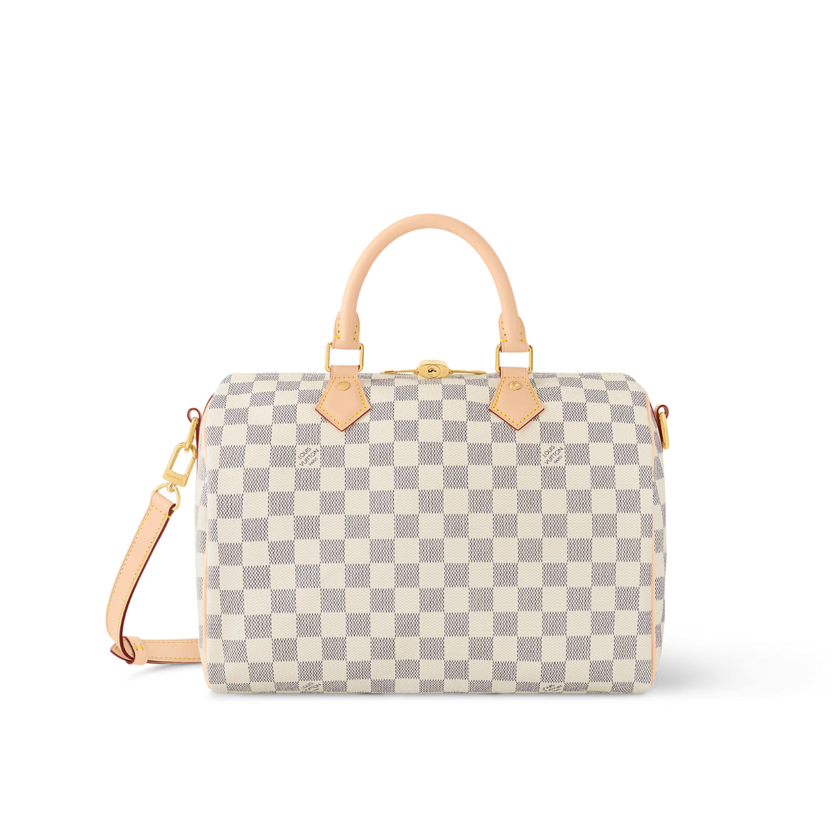 Speedy Bandoulière 30 Gray – the Speedy Bandoulière 30 handbag in luminous Damier Azur canvas is an ideal choice – LUX VERSE Luxury Designer Fashion Outlet