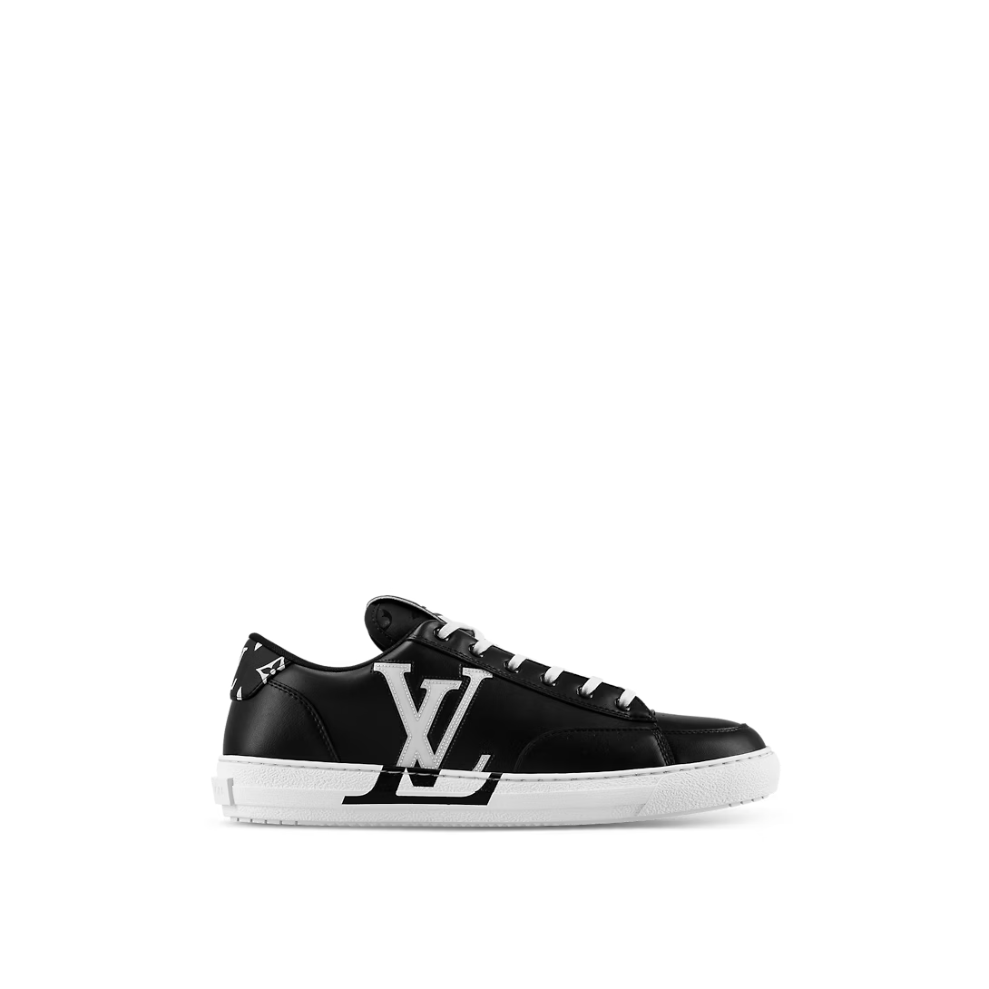 Charlie Leather Sneaker – this sneaker's sleek design is complemented by strong signatures, notably – LUX VERSE Luxury Designer Fashion Outlet