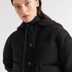 Wool and cashmere down jacket – made of warm wool and cashmere, the design plays with proportions and a new rounded – LUX VERSE Luxury Designer Fashion Outlet