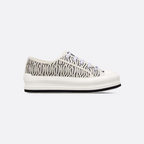 Platform Embroidered Sneaker – the sneaker will add a contemporary touch to any laid-back look and can be – LUX VERSE Luxury Designer Fashion Outlet