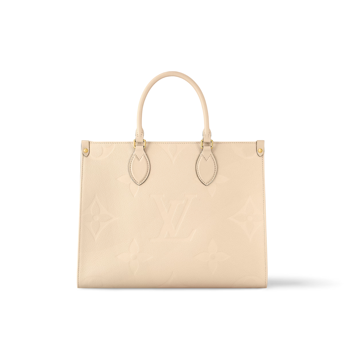 OnTheGo MM Creme – the OnTheGo MM tote now comes in cream-color Monogram Empreinte leather with – LUX VERSE Luxury Designer Fashion Outlet