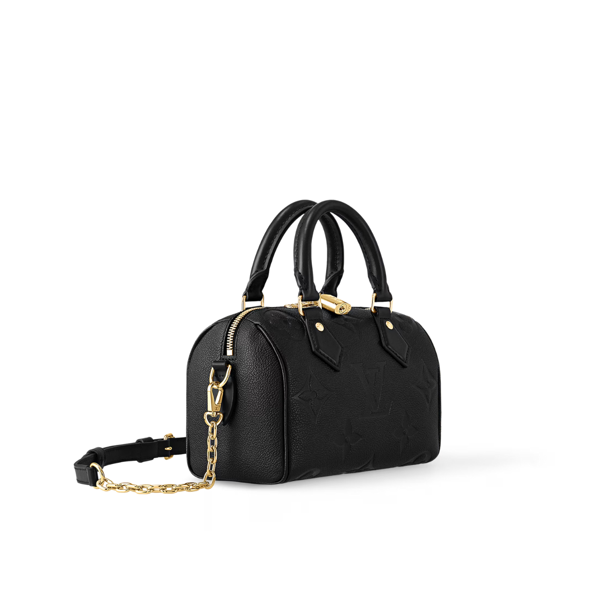 Speedy Bandoulière 20 Black – it’s made from smooth grained Monogram Empreinte leather, embossed with an Oversized – LUX VERSE Luxury Designer Fashion Outlet