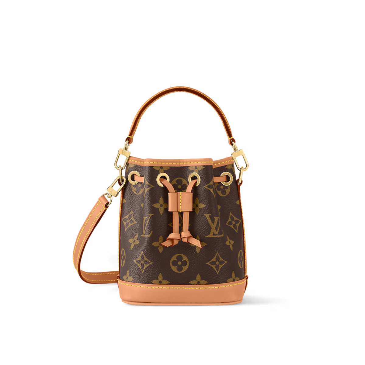 Nano Noé Monogram Canvas – the Nano Noé is a miniature version of the iconic Noé bag, created in 1932 – LUX VERSE Luxury Designer Fashion Outlet