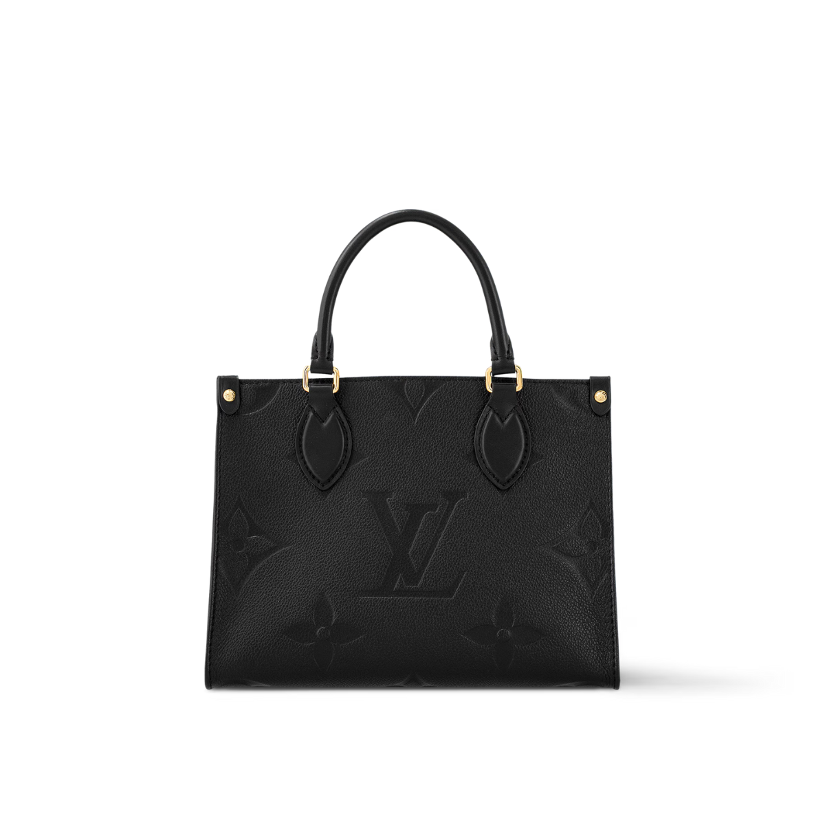 OnTheGo P Black – the OnTheGo PM tote is fashioned in Monogram Empreinte leather, embossed with – LUX VERSE Luxury Designer Fashion Outlet