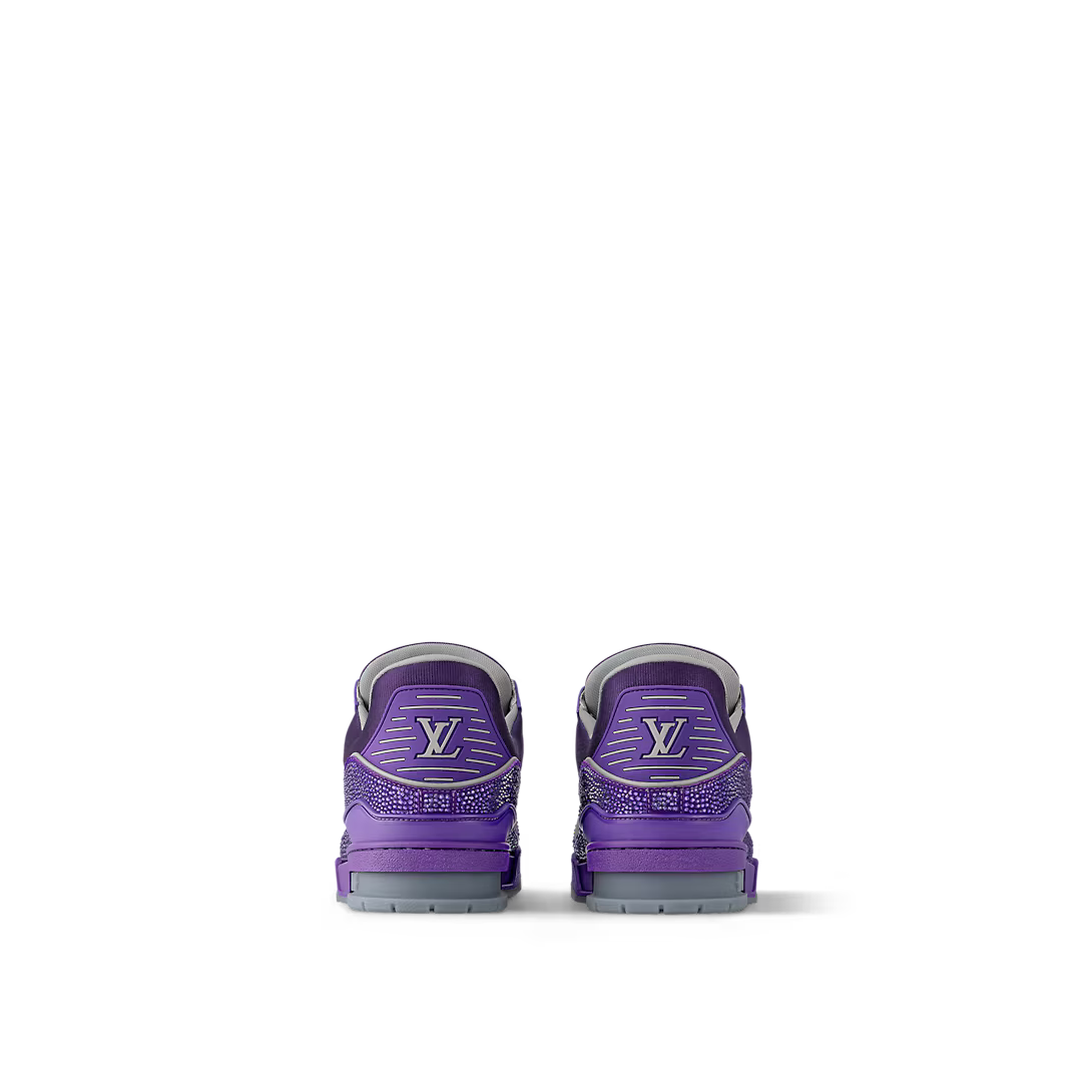 Trainer Crystal Sneaker – this exclusive edition of the iconic Trainer sneaker is entirely covered – LUX VERSE Luxury Designer Fashion Outlet