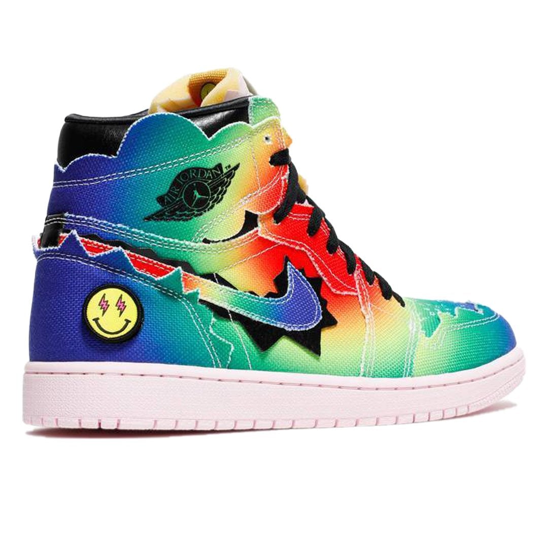By J Balvin – black contrast emerges on the collar, laces, 'Wings' logo and quarter panel, while – LUX VERSE Luxury Designer Fashion Outlet