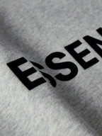 Grey Cotton Logo Pullover - Men's