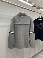 Shawl Collar Cardigan Grey - Men's