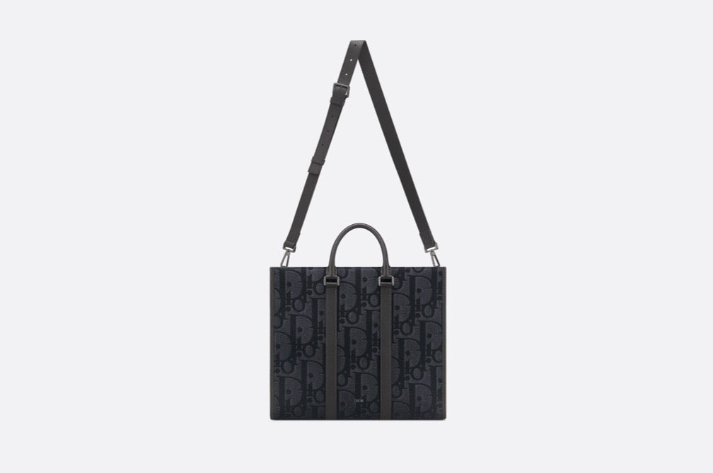 Handtasche in Schwarz und Grau