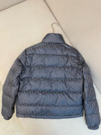 Schwarze Steppjacke – Herren