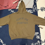 Pinker Baumwoll-Pullover mit Brustaufdruck – Herren