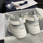 B27 High-Top White Sneakers