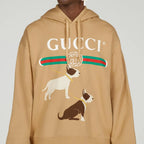 Cotton Jersey Sweatshirt – a blend of unexpected designs and materials shapes ready-to-wear pieces throughout – LUX VERSE Luxury Designer Fashion Outlet