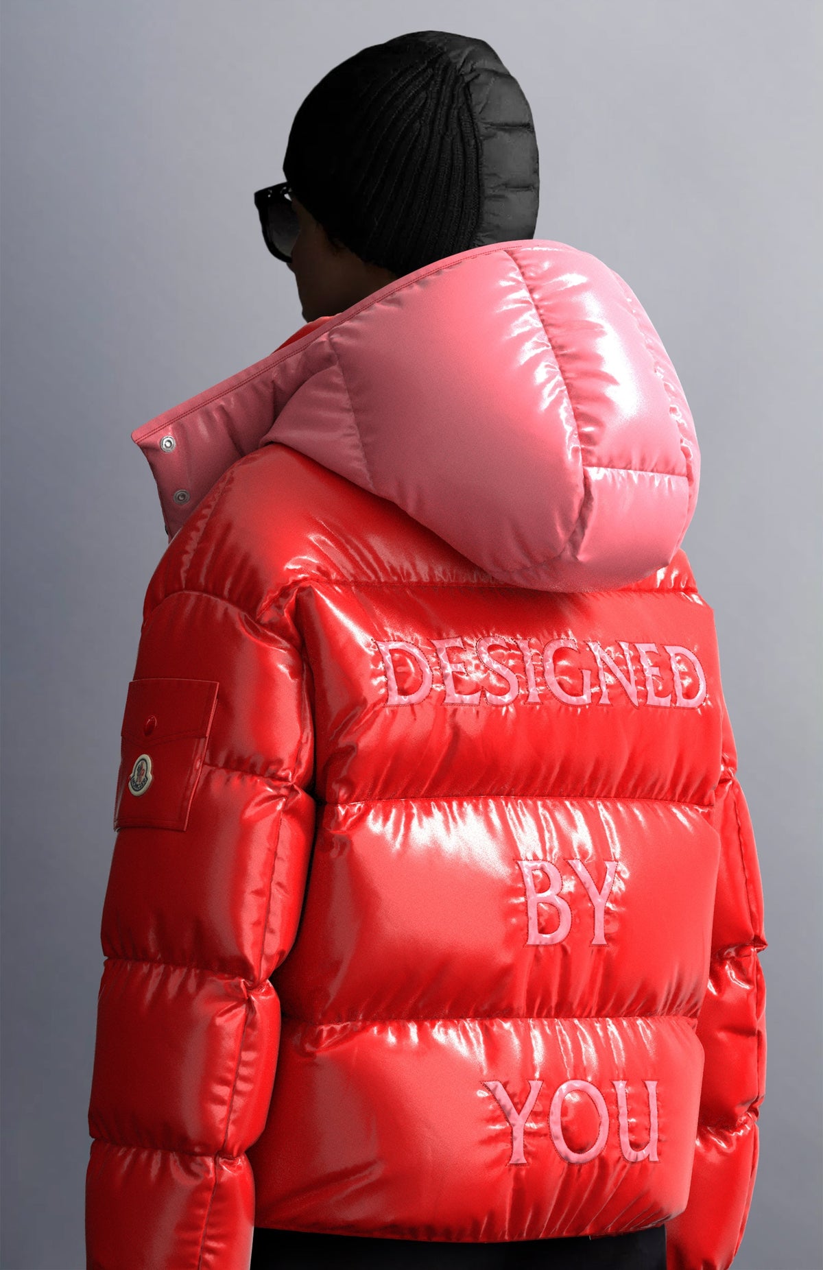 Mir Short Down Jacket – a classic for women, the Mir down jacket is crafted from iconic nylon laquè – LUX VERSE Luxury Designer Fashion Outlet