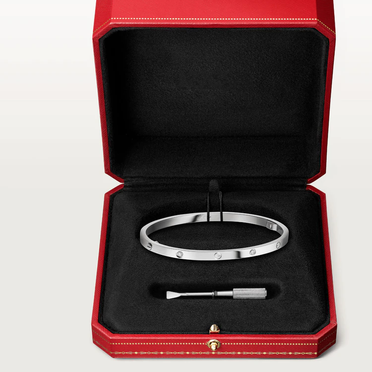 Love Bracelet 3.65mm 6 Diamonds – LUX VERSE Luxury Designer Fashion Outlet