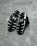 White Mesh Colourblock Chunky - Women's