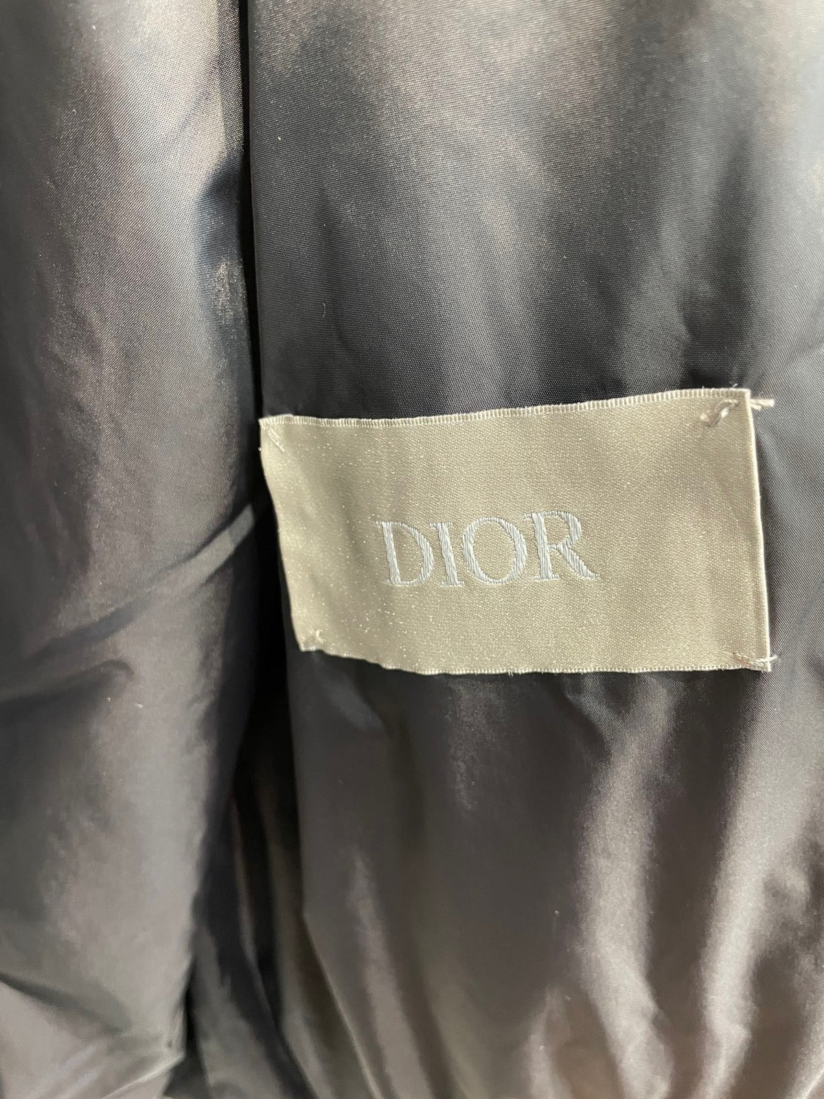 Schwarzer Stepp-Bomber aus Nylon – Herren