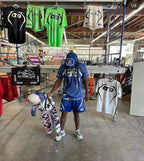Dark Blue Shorts - Men's