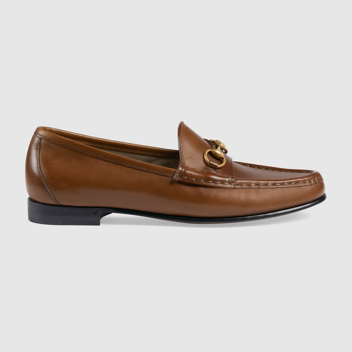 Women's Horsebit classic loafer – the signature loafer with Horsebit appears in brown leather with a low heel – LUX VERSE Luxury Designer Fashion Outlet