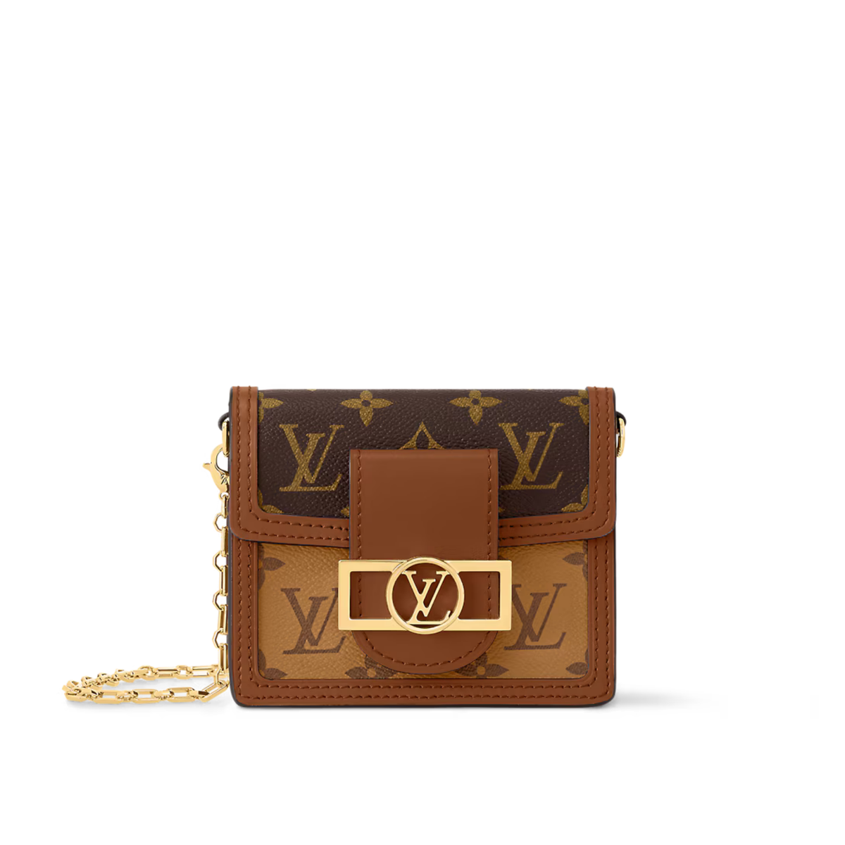 Micro Dauphine – this adorable Micro Dauphine handbag is fashioned from Monogram and Monogram Reverse – LUX VERSE Luxury Designer Fashion Outlet