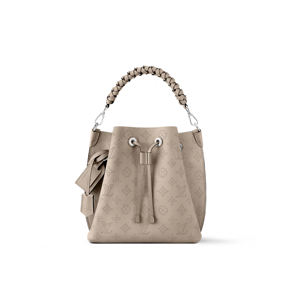 Muria Handbag – the Muria bucket bag is made from Mahina calf, a perforated leather with a discreet – LUX VERSE Luxury Designer Fashion Outlet
