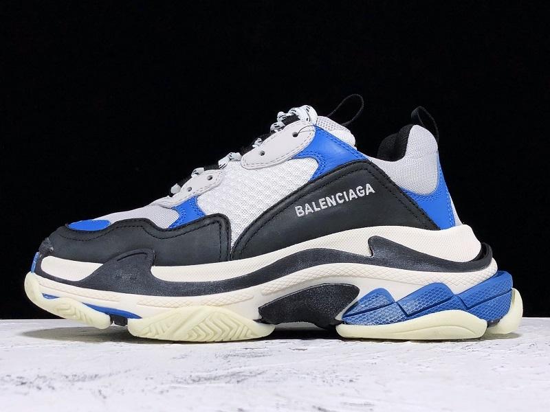 Blue Mesh Colourblock Chunky - Men's