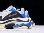 Blue Mesh Colourblock Chunky - Men's