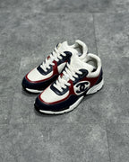 White Mesh Colourblock Chunky - Women's