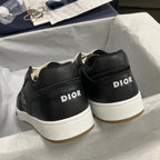 B27 Low Black Oblique Sneakers