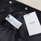 Black Wool Letter Varsity - Men's
