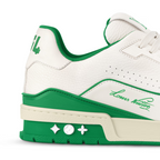 Trainer Velocity Sneaker – this version of the Trainer sneaker is crafted from grained calf leather in – LUX VERSE Luxury Designer Fashion Outlet