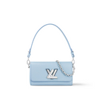 Twist West Candy Blue – with its elegant, elongated shape, the Twist West handbag offers a cool new – LUX VERSE Luxury Designer Fashion Outlet