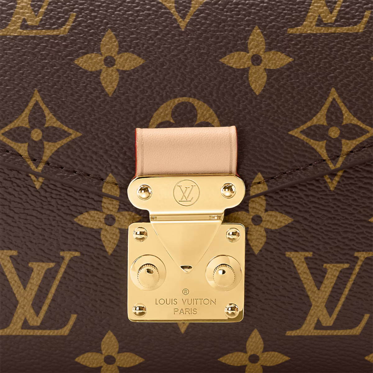 Pochette Métis East West – made from Monogram canvas with natural cowhide-leather trim and the S-lock – LUX VERSE Luxury Designer Fashion Outlet