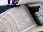 Track White Blue and Red Sneakers