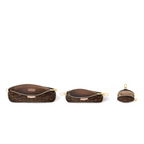 Multi Pochette Accessoires – fashioned from Monogram canvas with a mini Monogram pattern on the sides of the two – LUX VERSE Luxury Designer Fashion Outlet