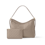 CarryAll MM Tourterelle Gray – roomy enough to accommodate a laptop, it is perfect for day-to-business use – LUX VERSE Luxury Designer Fashion Outlet