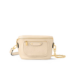 Mini Bumbag Monogram Leather – the Mini Bumbag is reinterpreted in supple, grained Monogram Empreinte leather, – LUX VERSE Luxury Designer Fashion Outlet