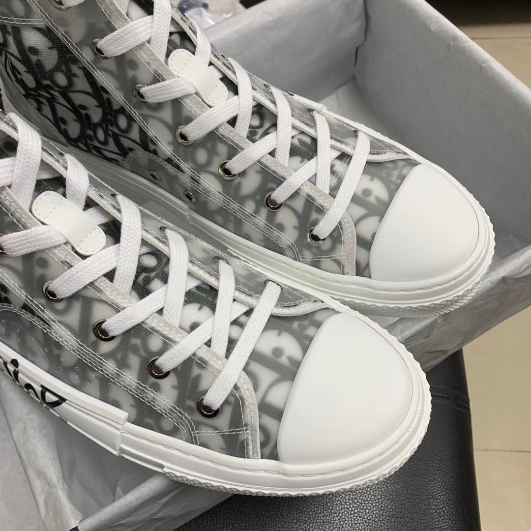 B23 High-Top-Sneaker mit Grafik