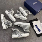 B23 High-Top-Sneaker mit Grafik