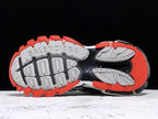 Track Grey and Red Sneakers