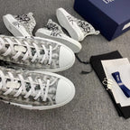 B23 High-Top-Sneaker mit Grafik