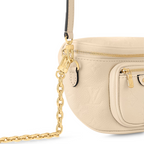 Mini Bumbag Monogram Leather – the Mini Bumbag is reinterpreted in supple, grained Monogram Empreinte leather, – LUX VERSE Luxury Designer Fashion Outlet