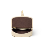 Diane Crème Beige – fitted with a detachable leather strap for shoulder or hand carry, as well as a wide – LUX VERSE Luxury Designer Fashion Outlet
